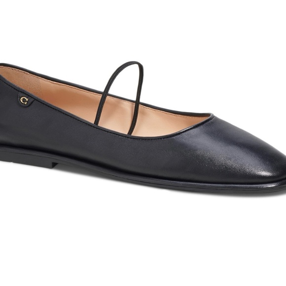 New Coach in box Women's Black Ballet Flats size 10 - Picture 6 of 11